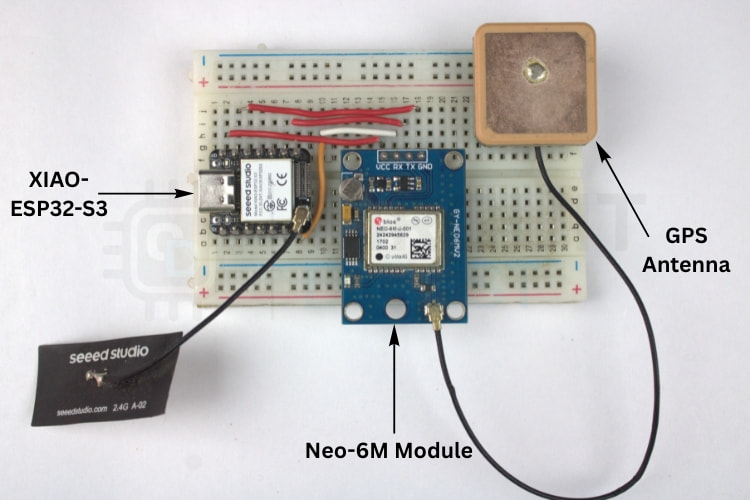 Real time set up of GPS Tracker 