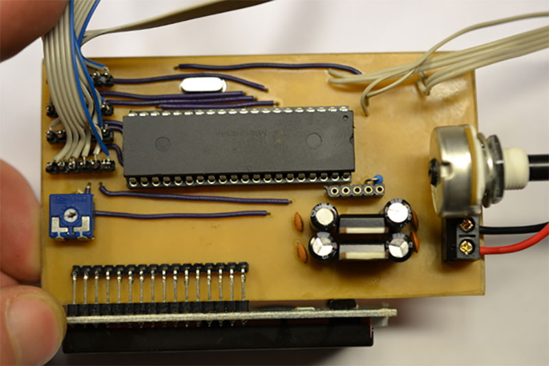 LED Chaser with an LCD Menu